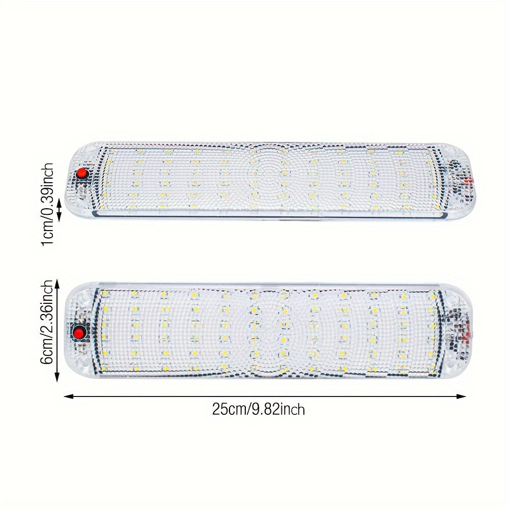 12V LED Light Strip 10W 6500K 980 Lumens Indoor Waterproof Lighting