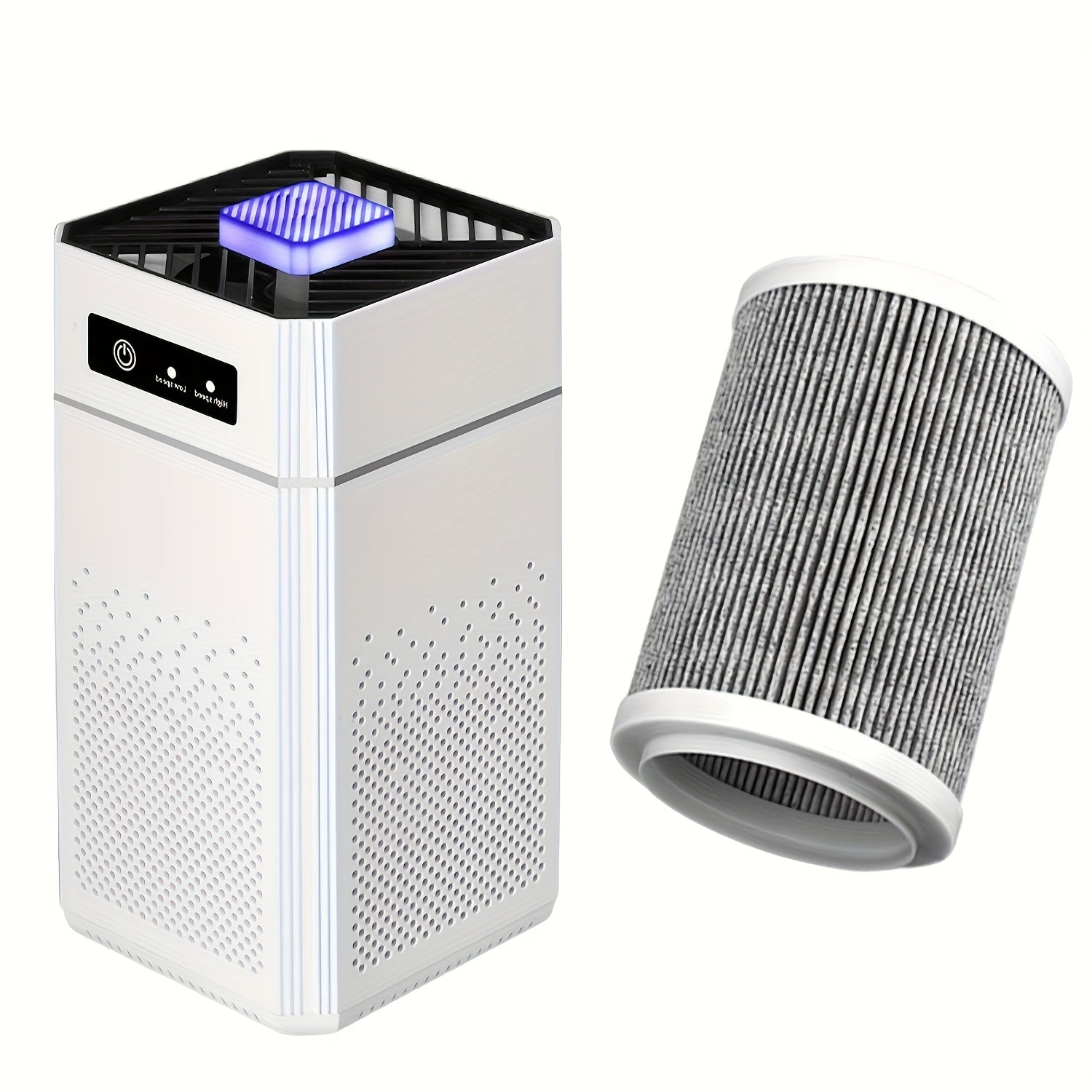USB-Powered Air Purifier for Home and Car Smoke Odors Pet Stench Compact