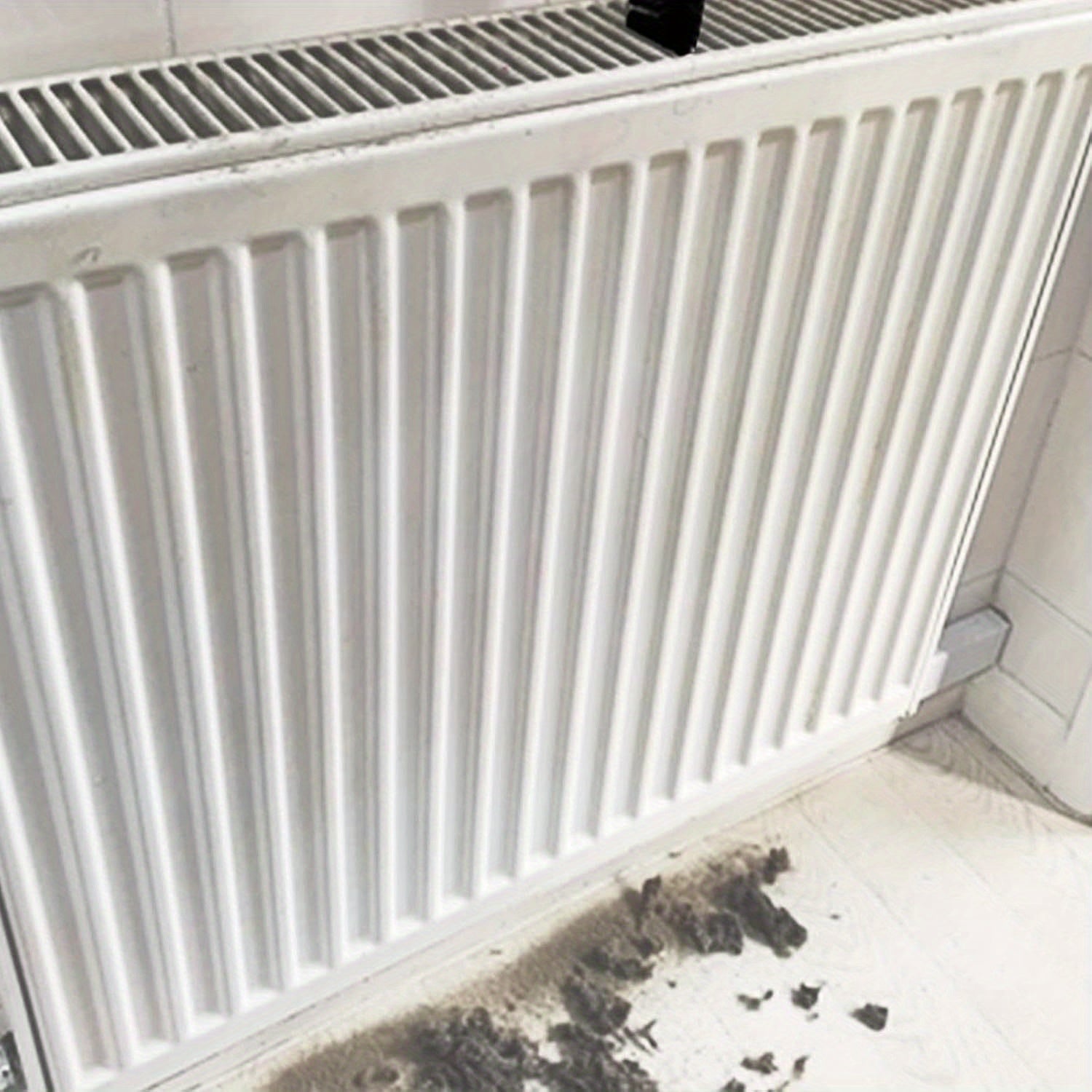 Flexible Radiator Cleaner Brush with Wooden Handle 73cm Long Reach Duster