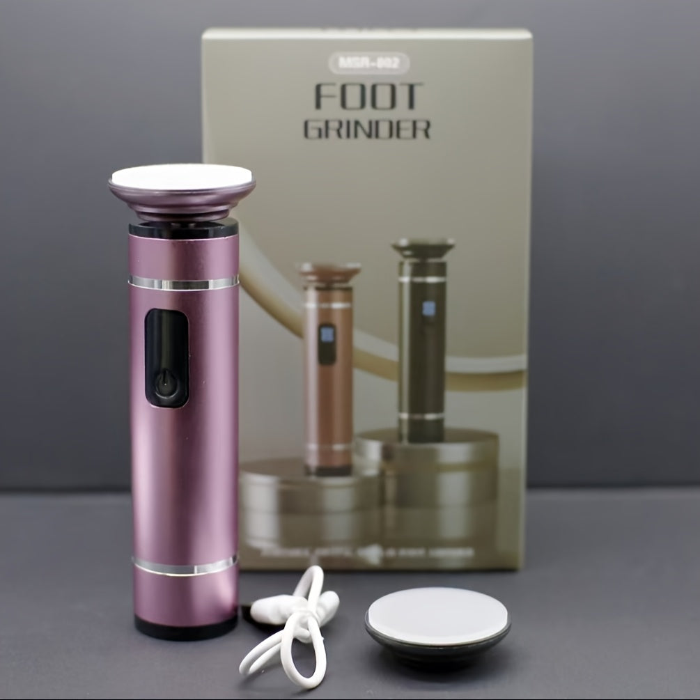 Электрическая педикюрная машина с наноголовкой, ЖК-дисплей, USB-зарядка, розовая, черная