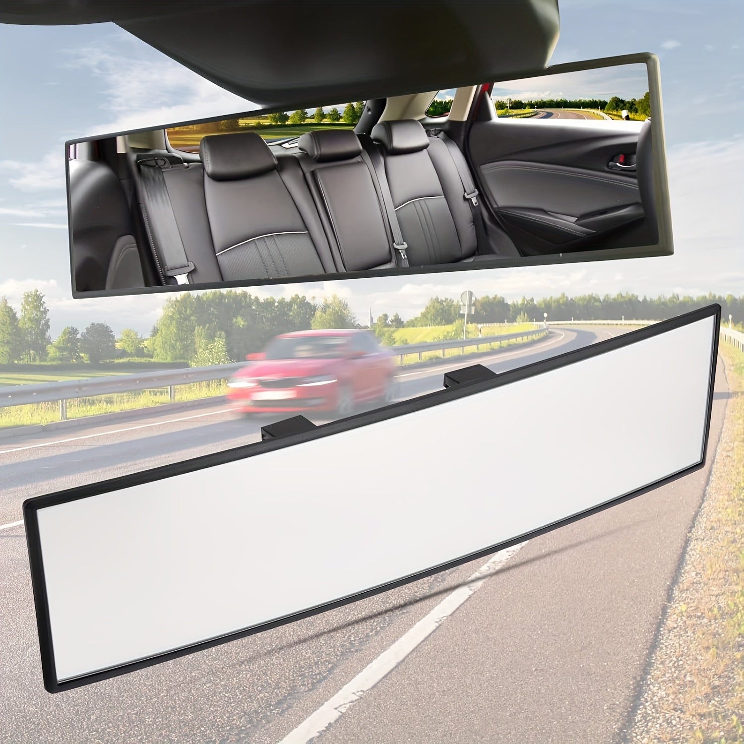 Car SUV Truck Wide-Angle Convex Blind Spot Mirror Rearview Safety
