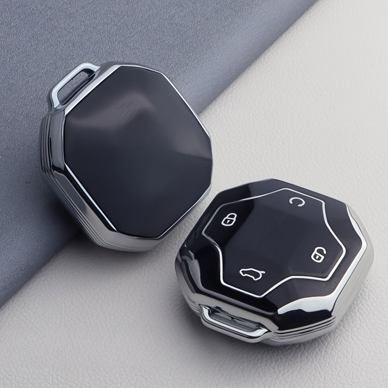 Car Key Fob Cover TPU Anti-Fall Wear-Resistant for Car Interior Accessories