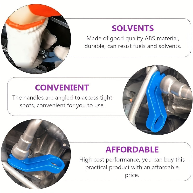 7-Piece Auto Fuel Line Disconnect Tool Set Transmission Oil Cooler Line Removal