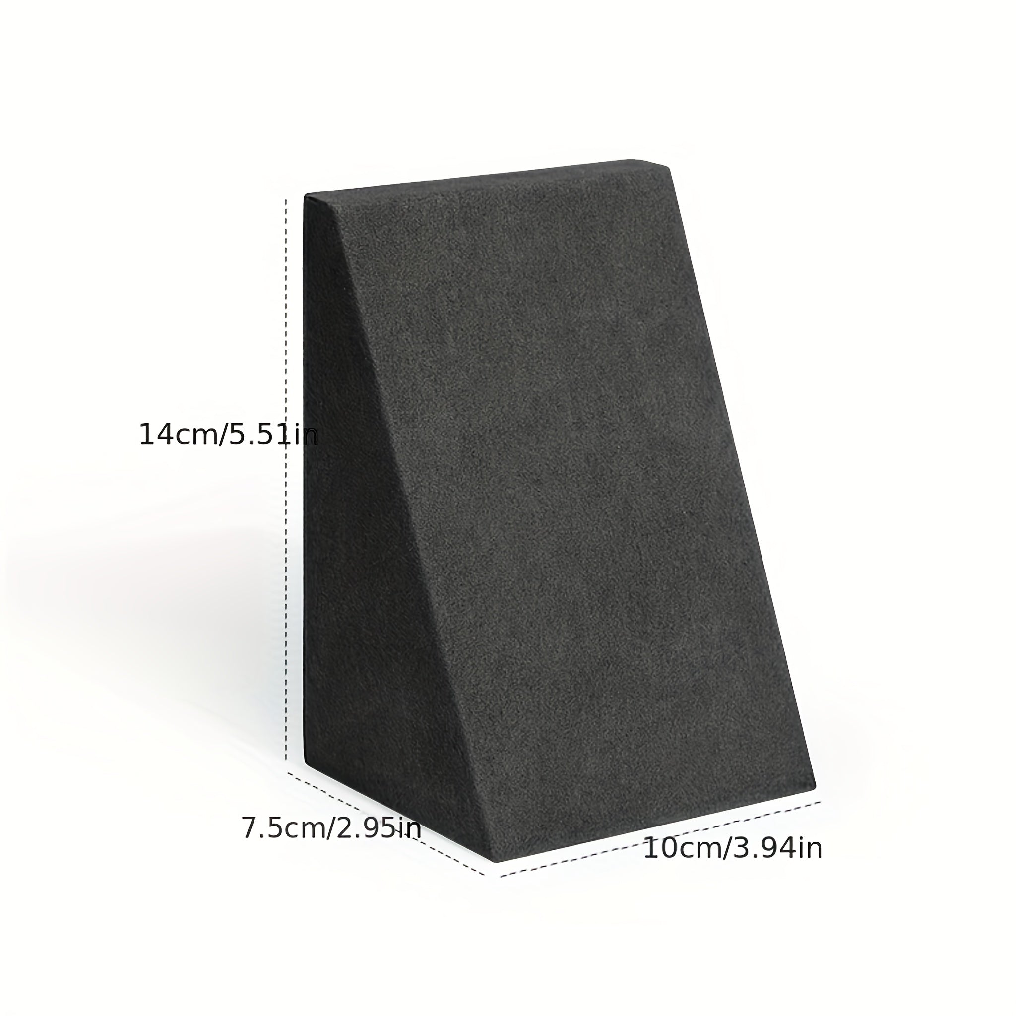 Набор дисплеев для украшений серого цвета с кулоном, серьгами, кольцом, подставкой и подносом