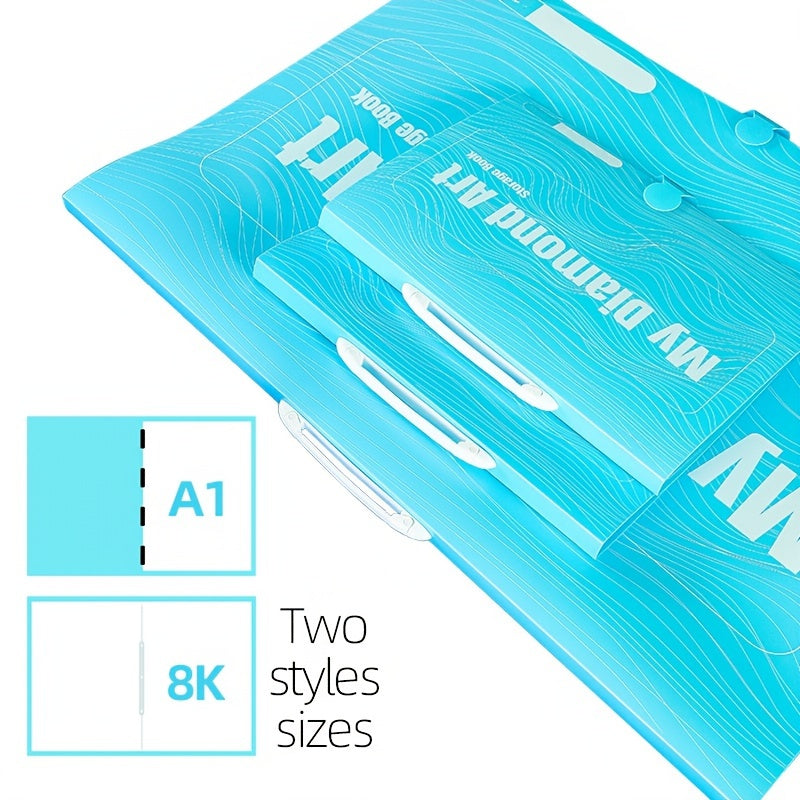 Diamond Painting Storage Book A1 8K 4K with Pocket and View Protectors