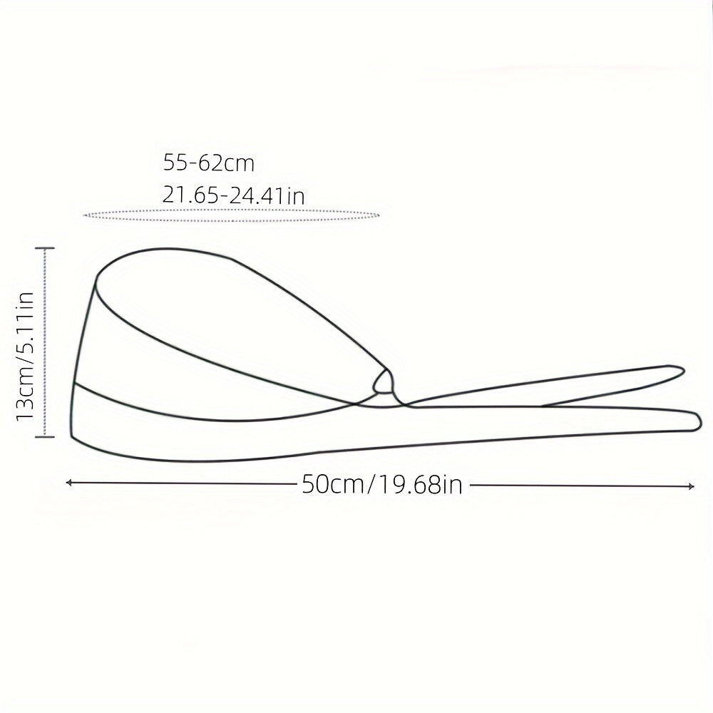 Ayollar uchun 100% polyesterdan tayyorlangan, nafas oladigan, elastik bo'lmagan dizaynga ega, ko'ylakli yurak naqshli beanie shlyapa. Terini so'rib oluvchi astar, changdan himoyalovchi material va sozlanadigan elastik lenta bilan ta'minlangan.