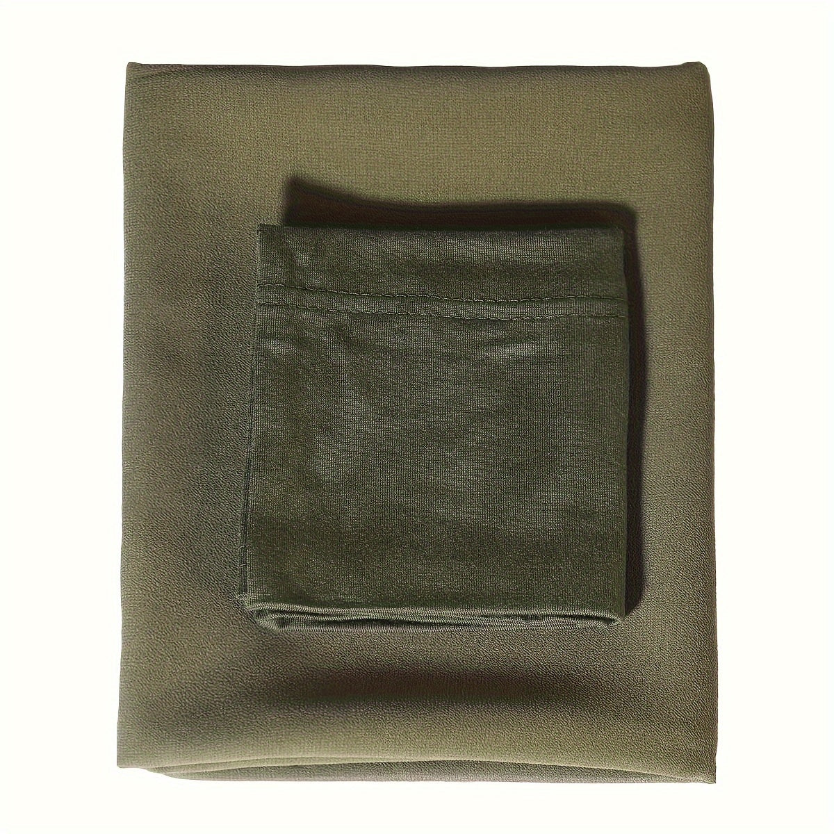 Juego de 2 pañuelos de chiffon de color sólido con capuchas interiores a juego, pañuelos ligeros para mujeres