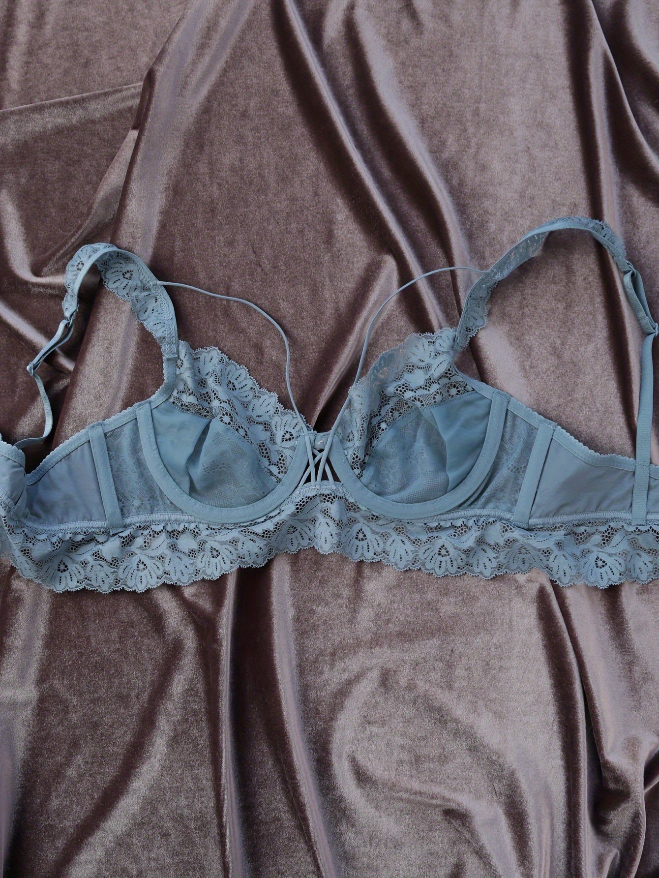 Women's Floral Lace Lingerie Set, Elegant, Comfortable, Soft Fabric