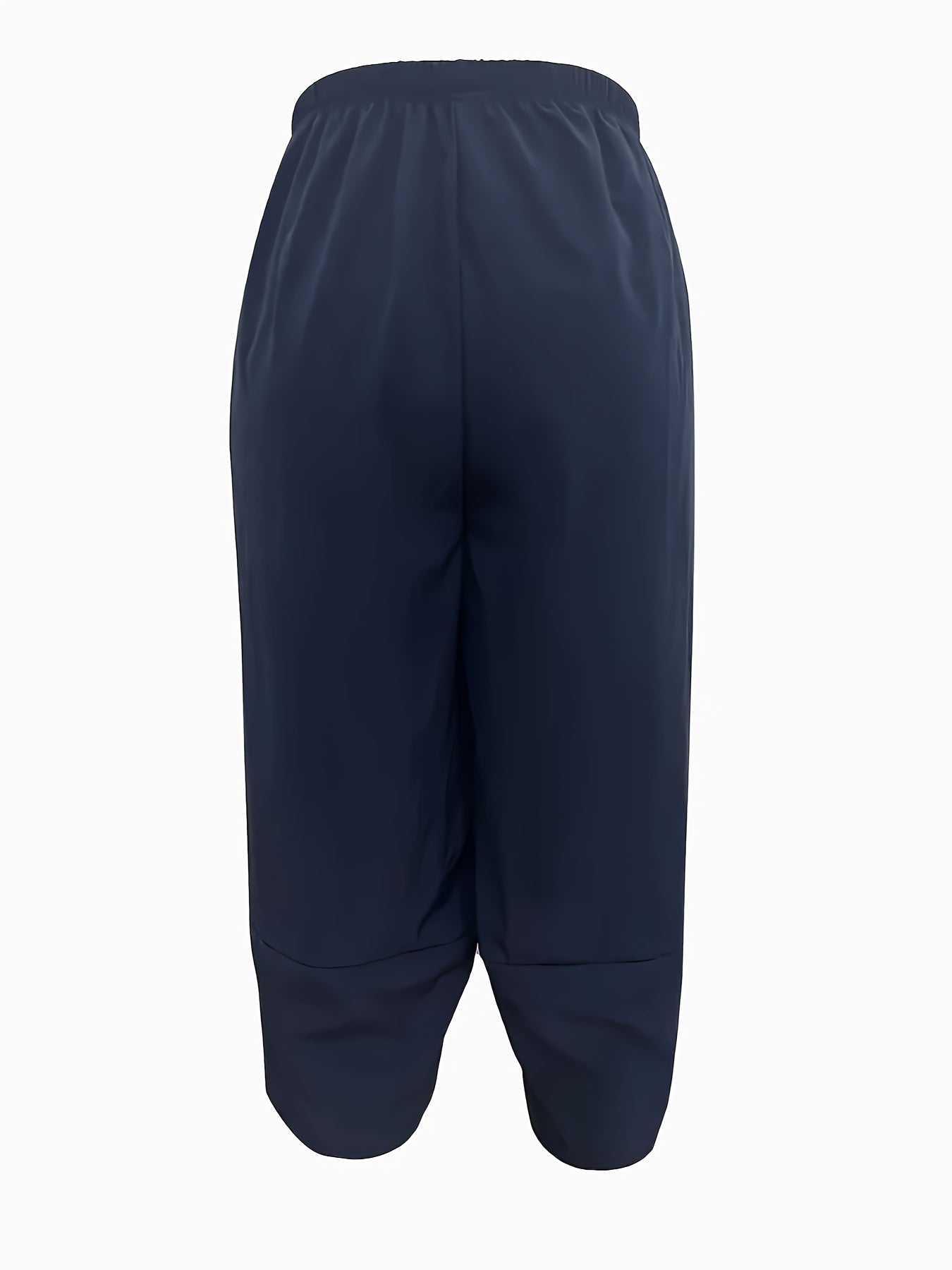 Pantalones cortos Bermuda de talle alto para mujer de tallas grandes con cordón, color verde oliva