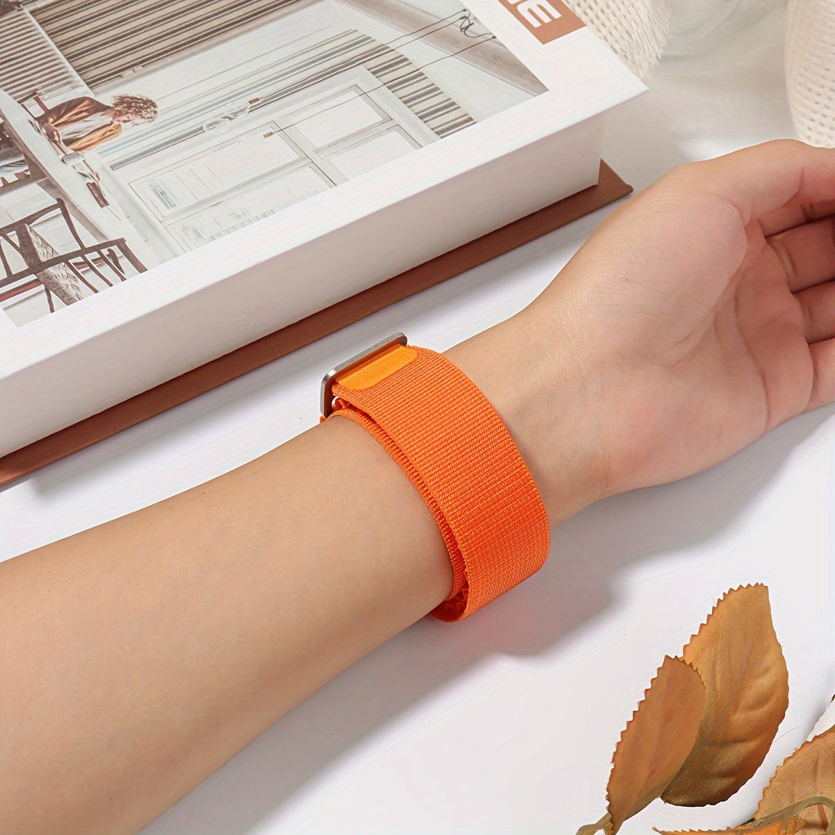 Nylon Sport Watch Band for Samsung Galaxy Watch Ultra 47mm Waterproof Breathable Adjustable