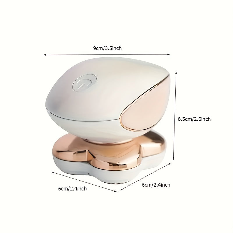 Электрическая бритва с LED-подсветкой для безболезненного удаления волос на ногах у женщин