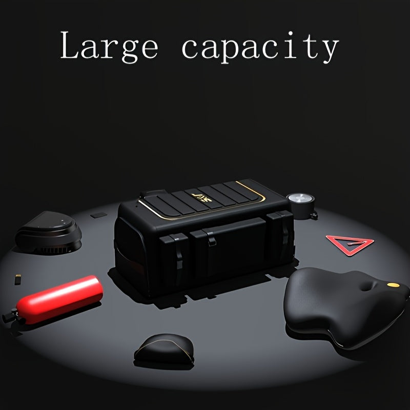 Folding Car Trunk Organizer Durable Textile Storage Box for Vehicle and Home