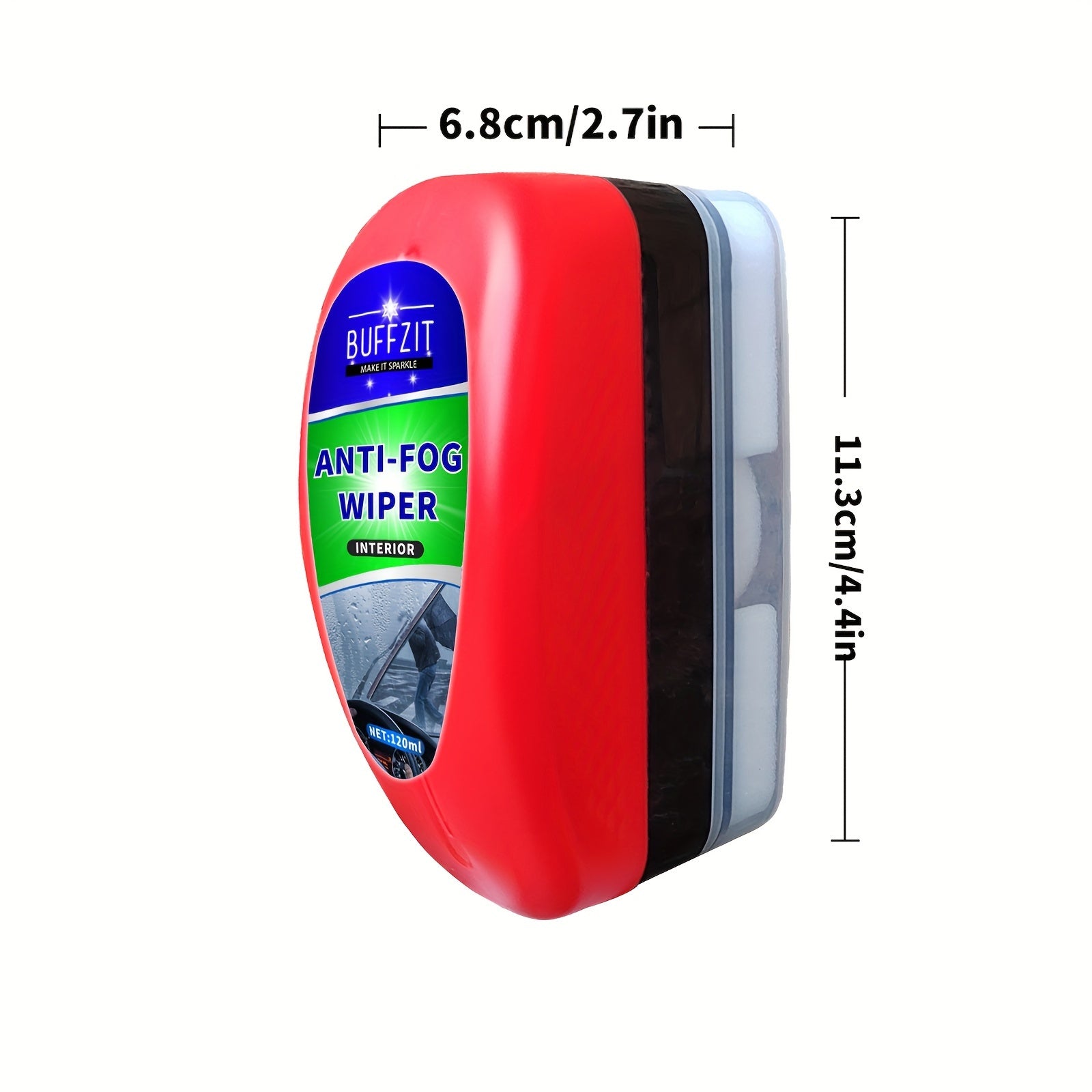 Interior Windshield Anti-Fog Spray 4oz Water Repellent Defogger