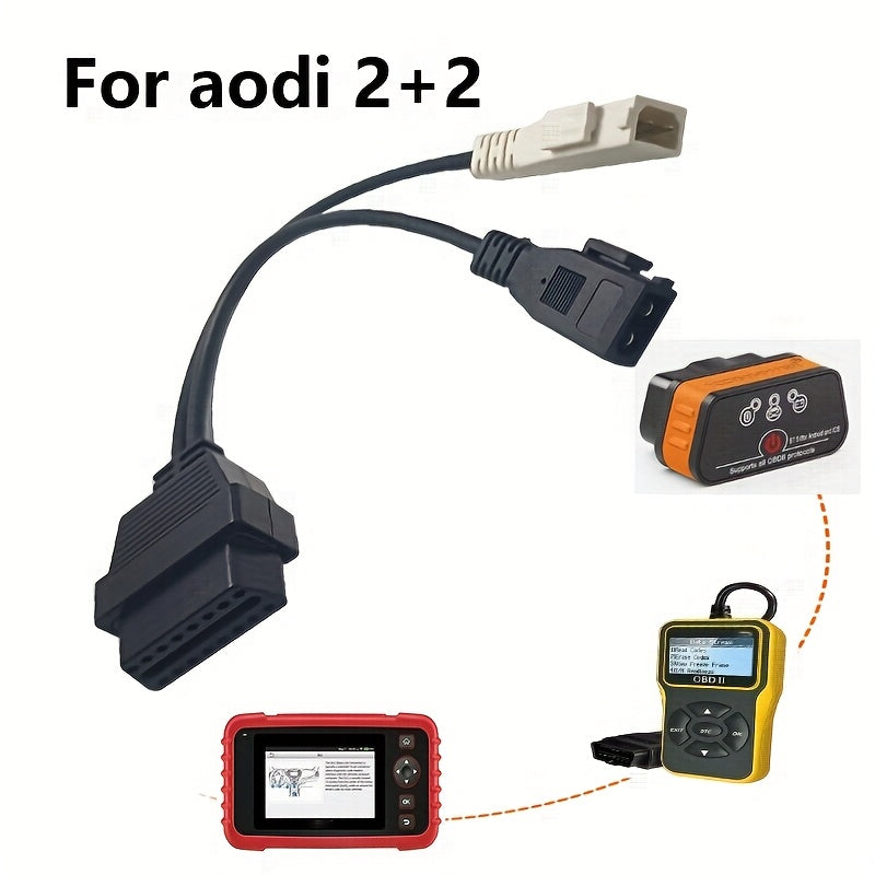 OBD1 to OBD2 Adapter Cable 7 Pin 10 17 20 22 30 Pin Vehicle Diagnostic Connector