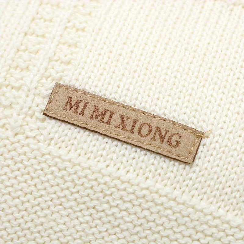 Kids Blanket for Boys and Girls, Soft Solid Color, Light Green, Cream, Pink