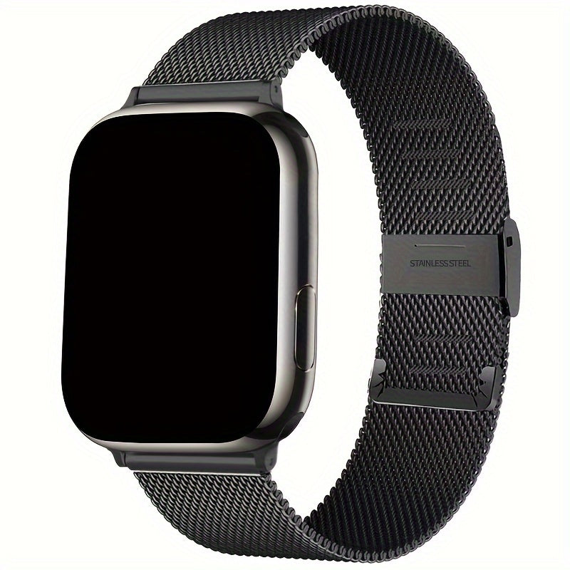 Stainless Steel Milanese Loop Watch Strap for Apple Watch Series 2-9 and Ultra