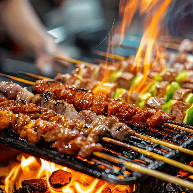 Mustahkam zanglamaydigan po'latdan tayyorlangan portativ bukadigan ko'mir grill, ochiq havoda BBQ partiyalari, lager va pikniklar uchun ideal. Qulay pishirish uchun yon tomonli qozon bilan kompakt dizayn.