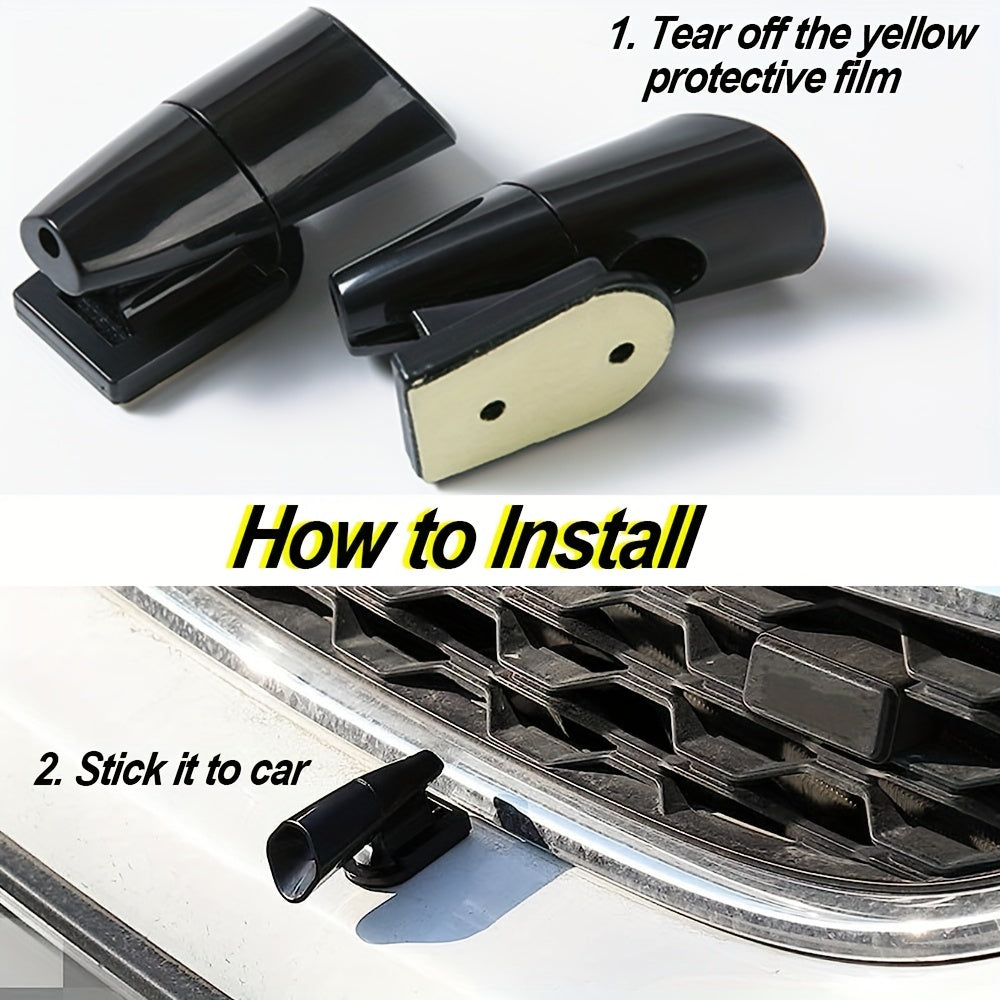 Car Deer Warning Whistle Device, Soundwave Technology, Durable ABS Resin, Pack of 2