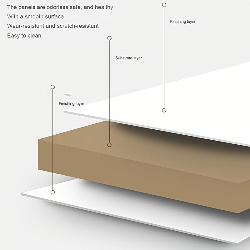 Mesita de noche ajustable en altura y giratoria con tablero de fibra de madera y estructura de metal para dormitorios y hogares