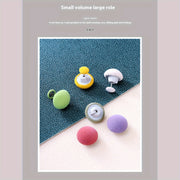 Upscale Mushroom Head Quilt Cover Curtain Fixer in Soft Faux Leather