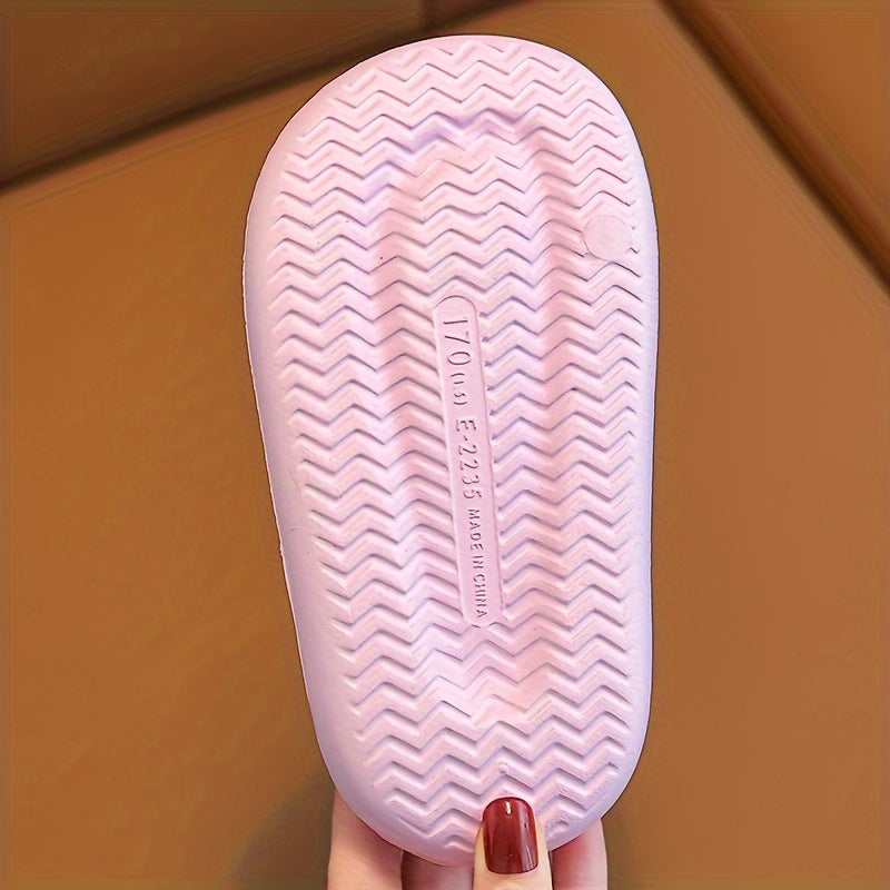 Children's Indoor Slippers Girls Non-slip EVA Cartoon Animal Pattern for Kids Under 14