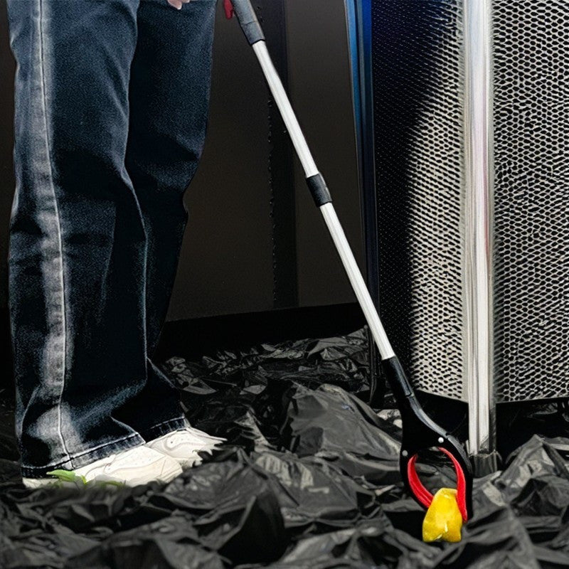 Звук-активированный зажим для мусора из алюминиевого сплава с удлиненной ручкой для домашнего и уличного использования