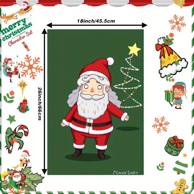 Christmas Wintertime Kitchen Decoration 18x66cm Soft DZVCY Merry Christmas