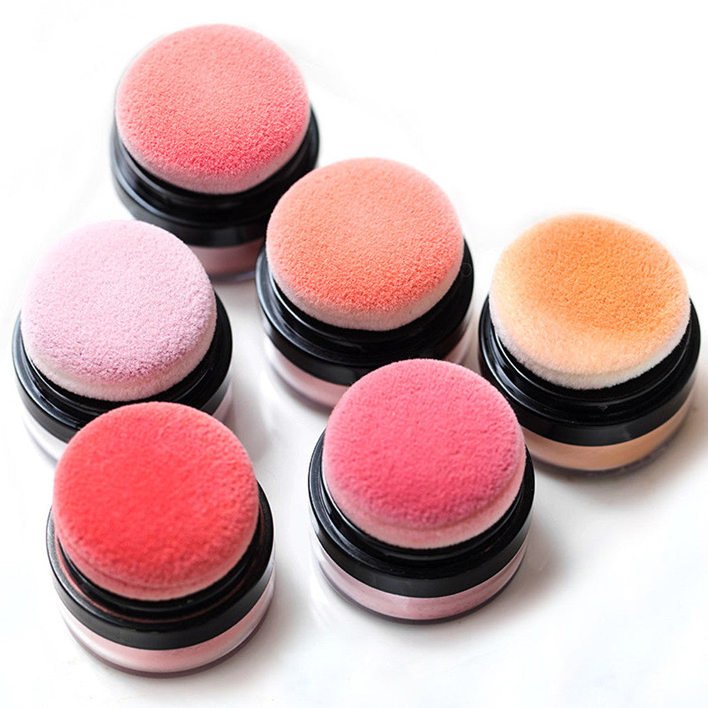Soft Face Blusher Powder Cheek Rouge for Nourishing Nude Makeup