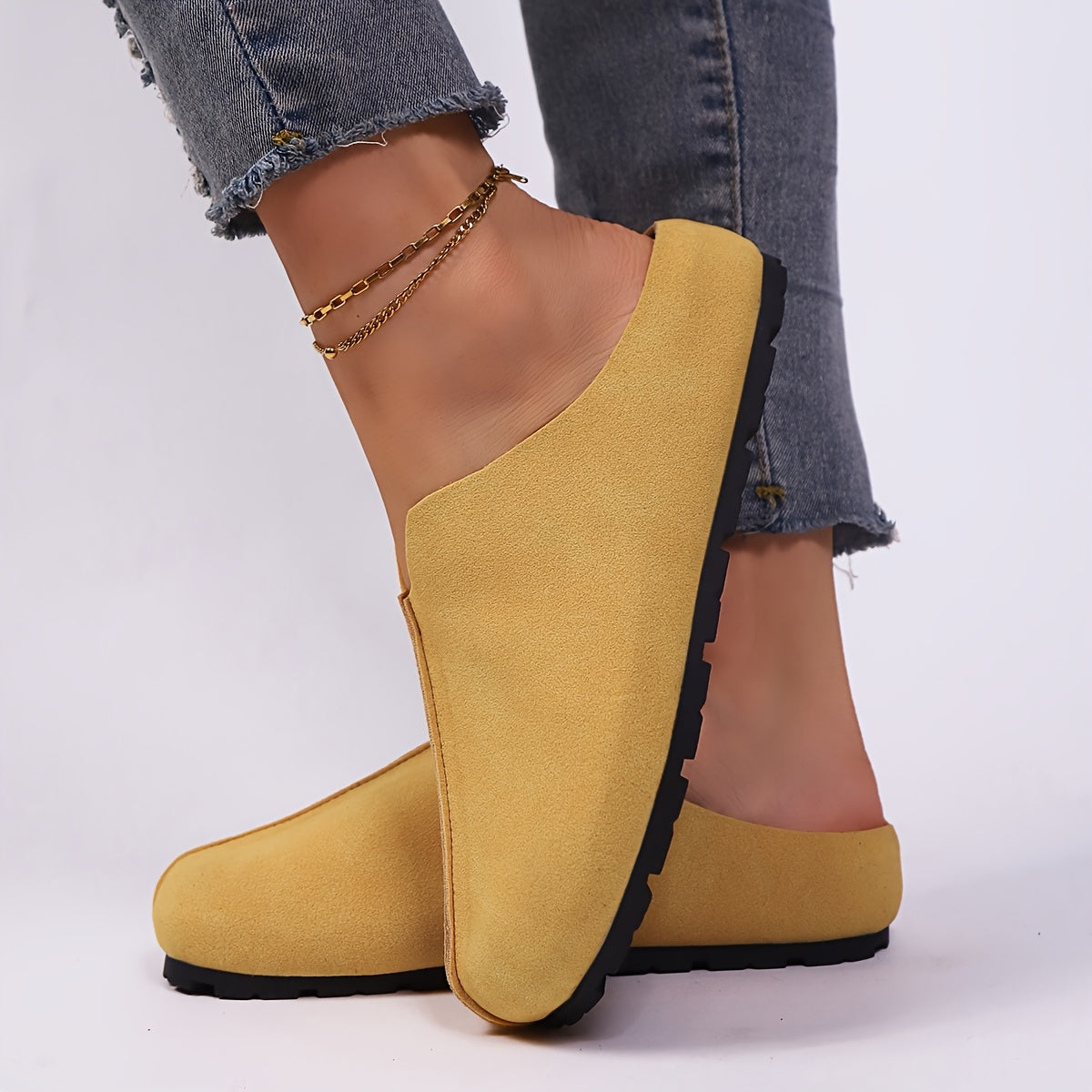 Women's Fashion Platform Boots Mules Clogs with Stylish Design