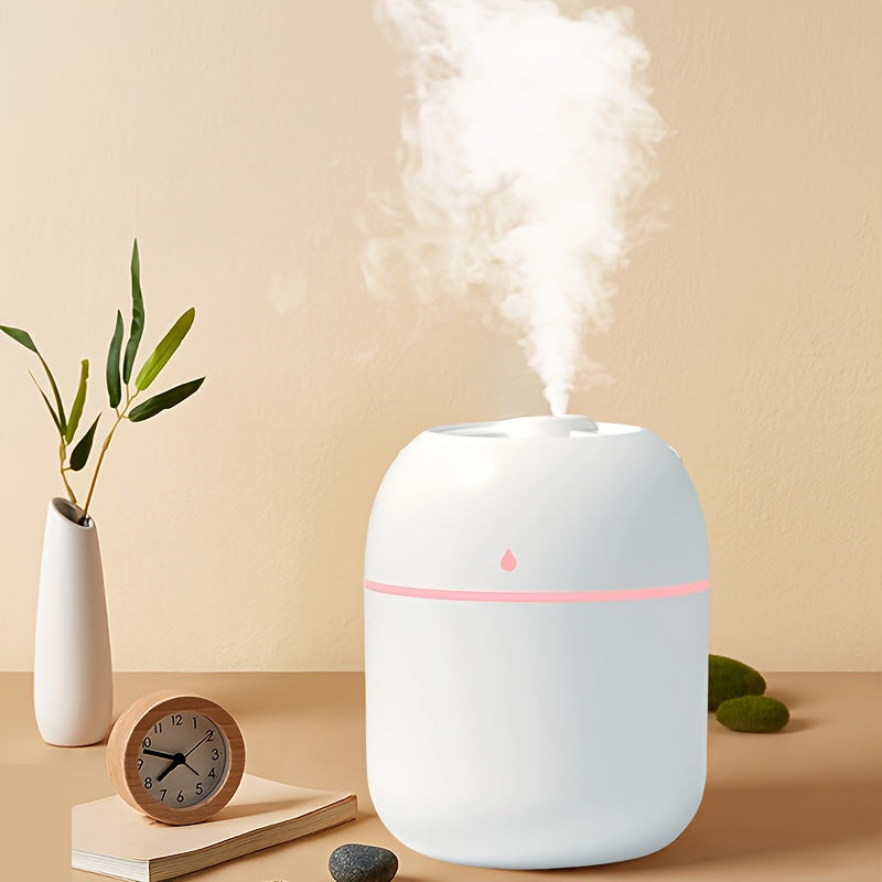 Versatile Night Light Aromatherapy Machine with USB Humidifier and Lucky Color Car Diffuser