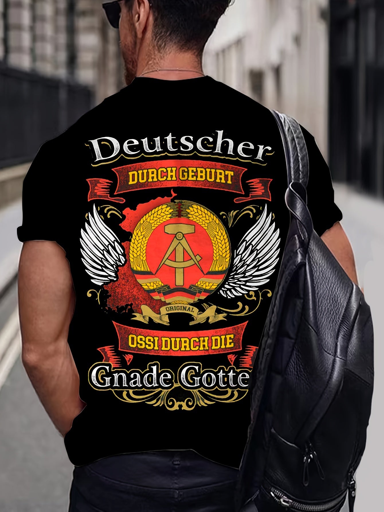 Plus Size Men's Graphic Print T-Shirt Summer Short Sleeve Casual All Over Print