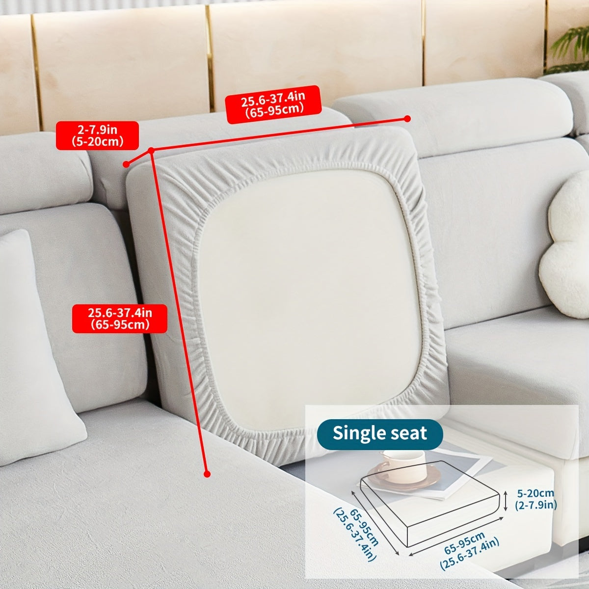 Нескользящая накидка на диван для всех сезонов, пылезащитный защитный чехол для мебели