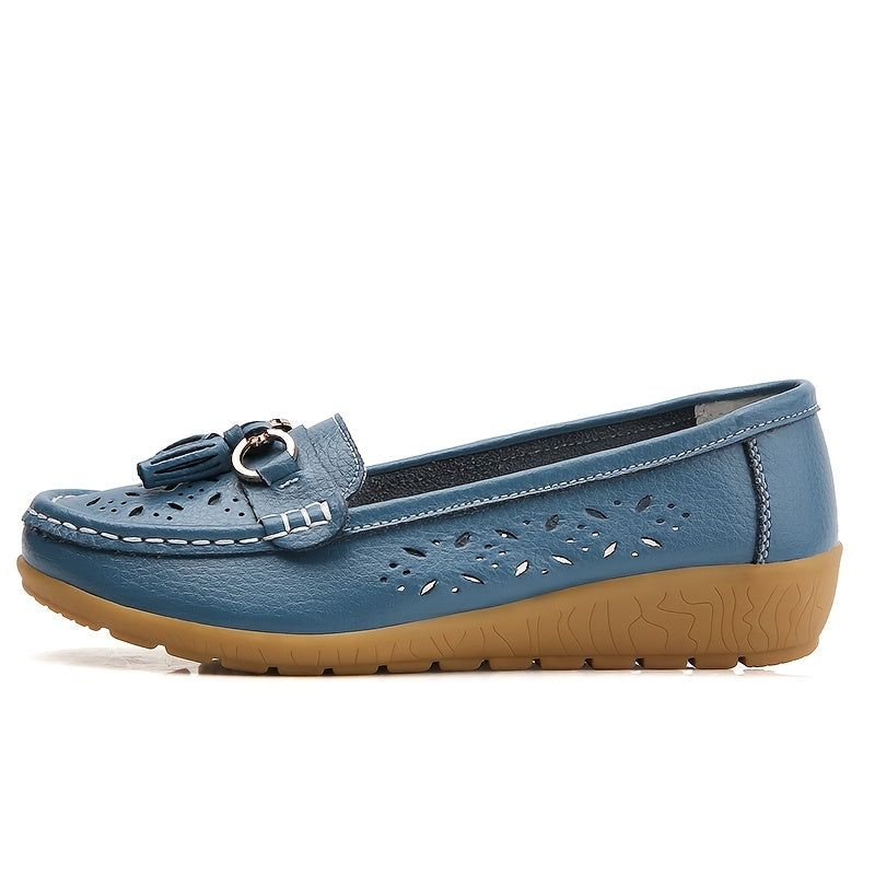 Women Breathable Casual Wedge Flats Plus Size Summer Shoes