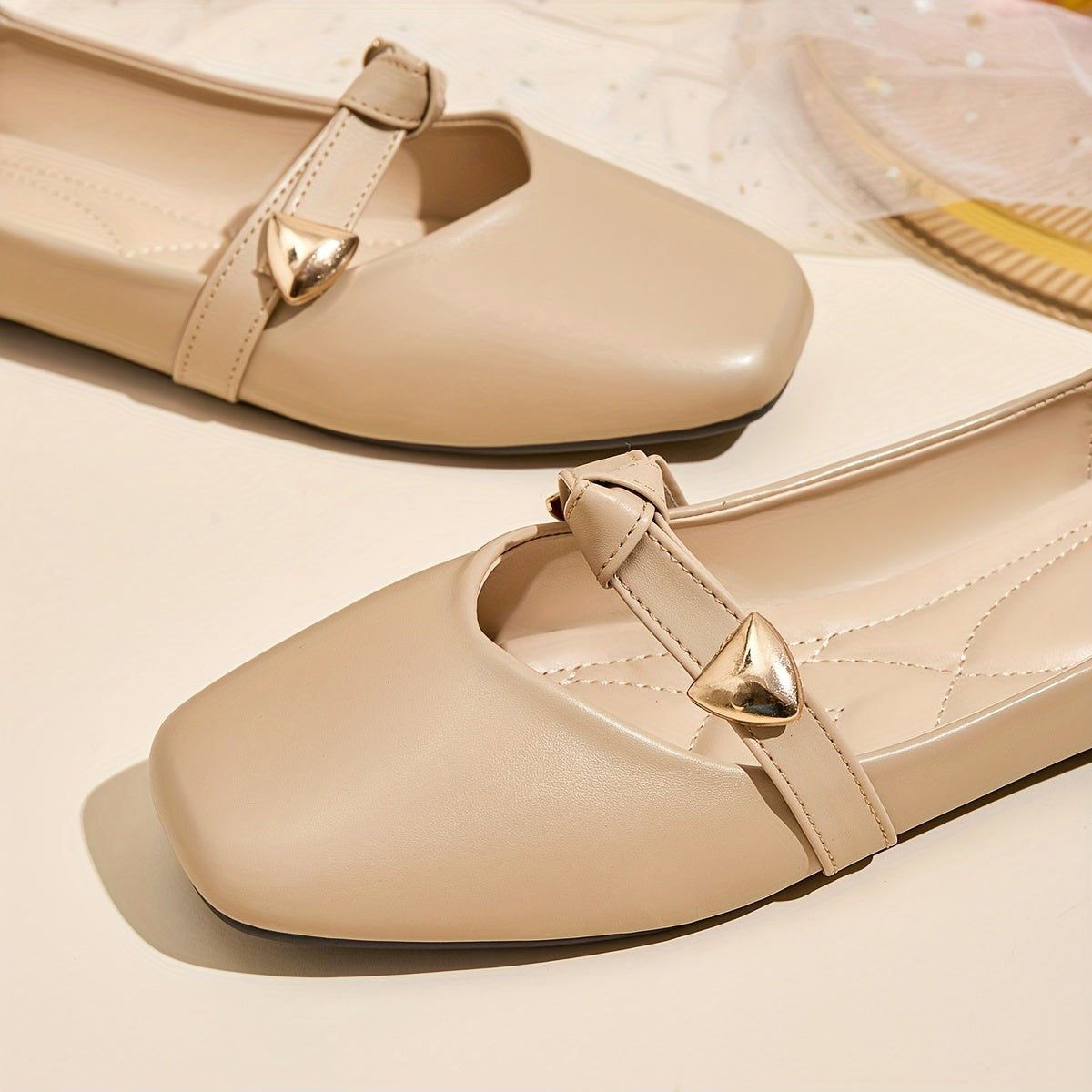 Women's Flat Shoes Casual Slip-On Loafers Comfort Wedges White Flats