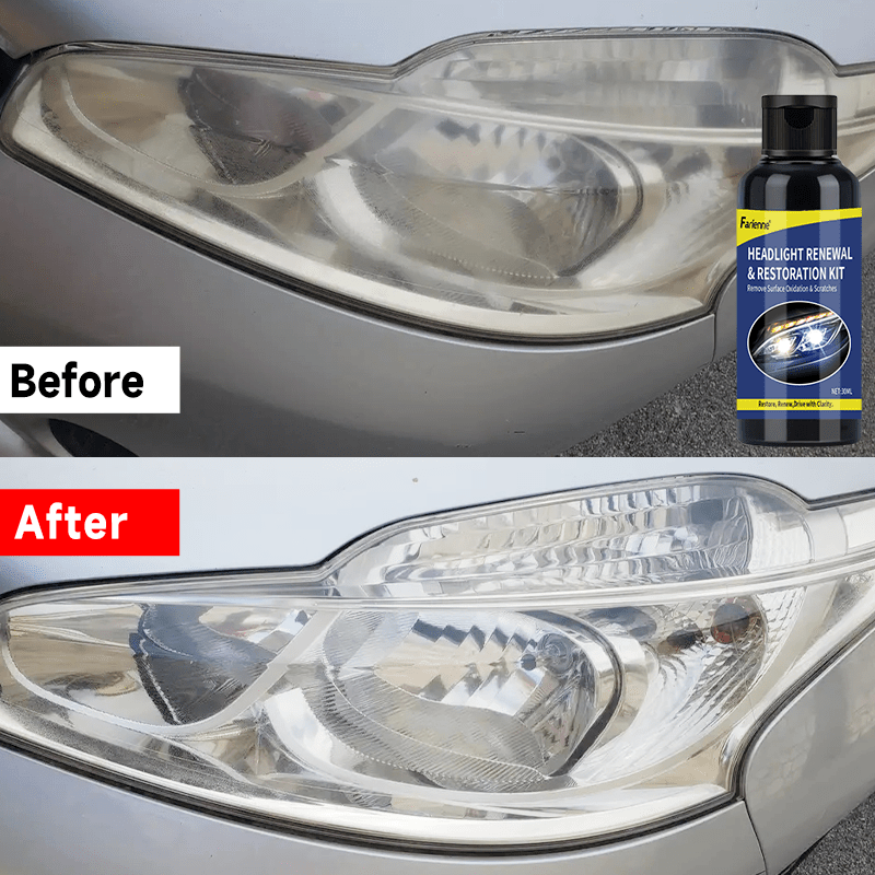 Car Headlight Repair Cream Auto Polishing Brighten and Maintain Lights