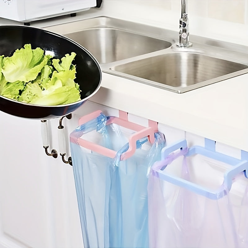 Reusable Plastic Bag Holder Rack for Kitchen Pantry Garage Bathroom