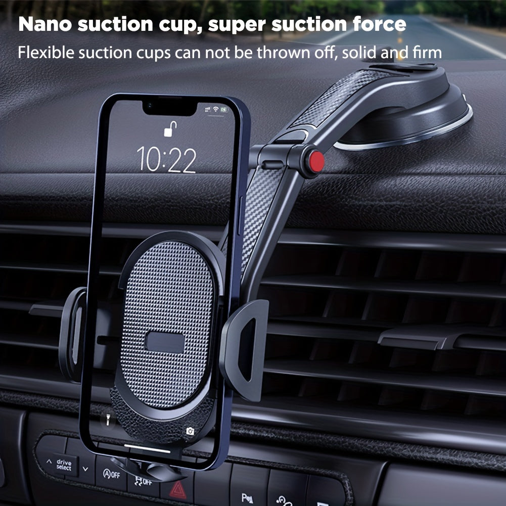 Soporte universal para teléfono de coche, soporte de gravedad para tablero de instrumentos para smartphones