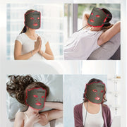 Портативное устройство для ухода за лицом с 7-цветовой светотерапией и ремешком