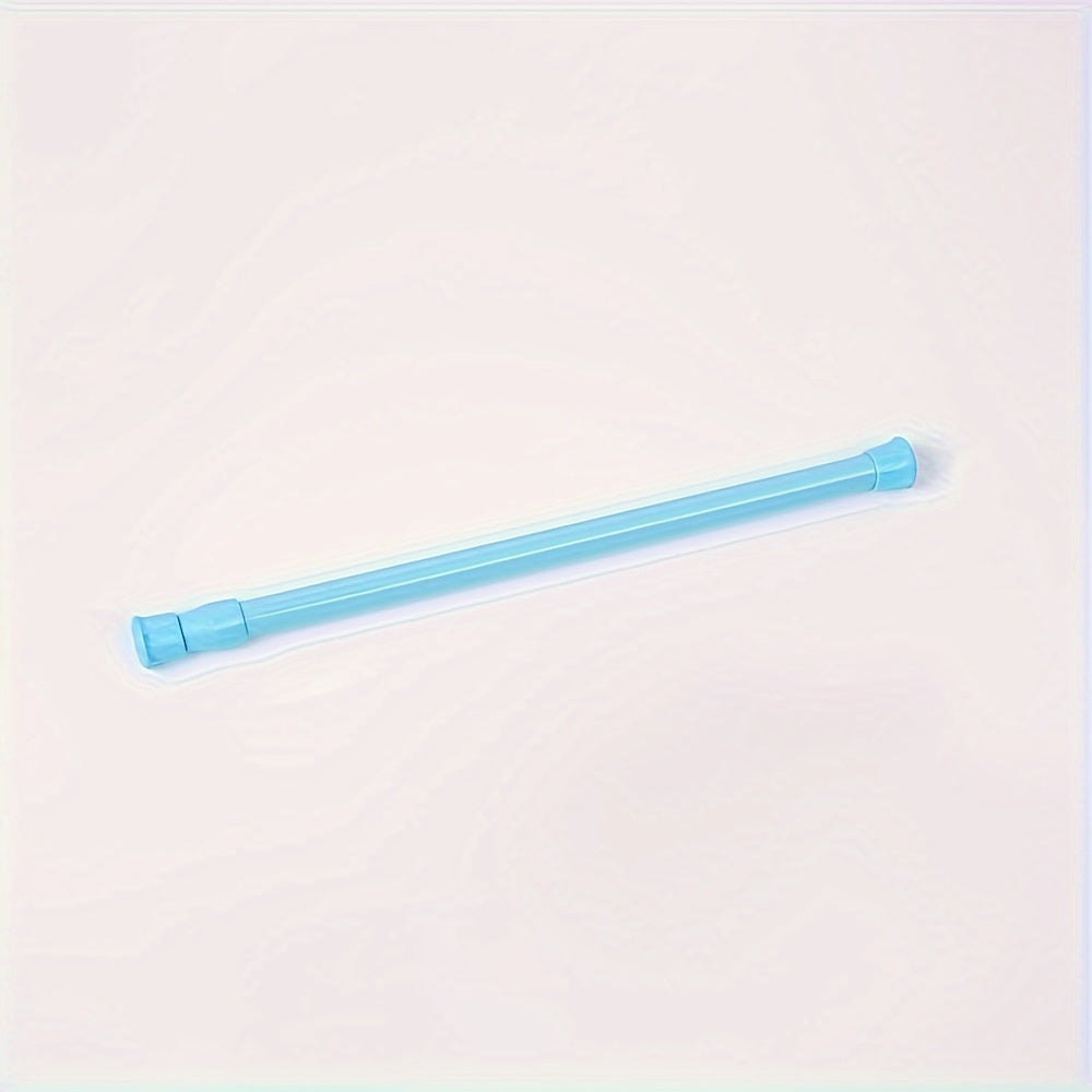 Telescopic Curtain Rod Adjustable Length 18cm for Wardrobe Kitchen Balcony