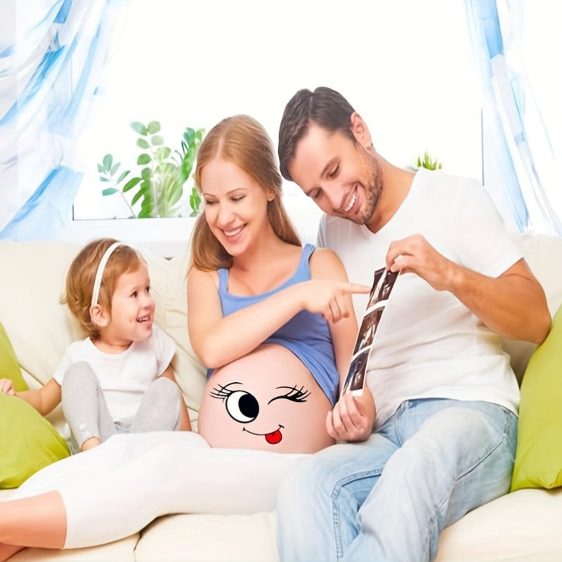 Набор наклеек на живот для беременных с 9 забавными выражениями, милый подарок для будущих мам