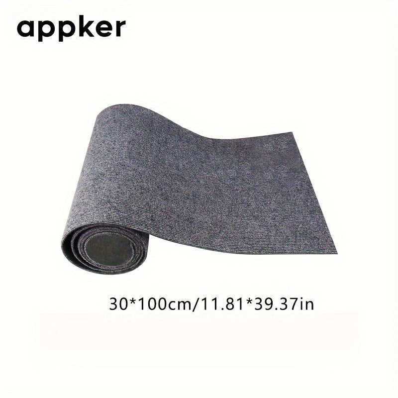 Self-Adhesive Cat Scratching Mat with Dual-Texture Polyester Sofa Protector