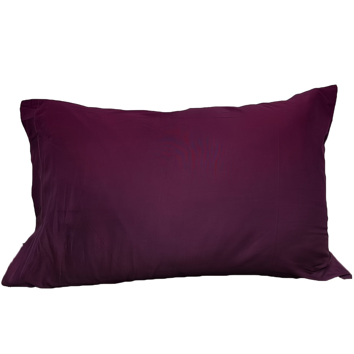 Standart o'lchamdagi organik yostiq qopqog'i, konvert yopilishi, 80-taqsimlangan to'qima - Yumshoq va nafas oladigan - Ranglar mavjud: Khaki, Bej, Burgundi, Dengiz ko'k.