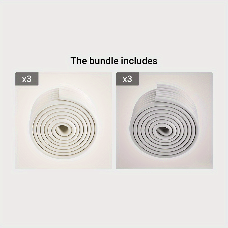 W-Shaped Wall Corner Protectors Bumper Strips for Wall Corner Safety