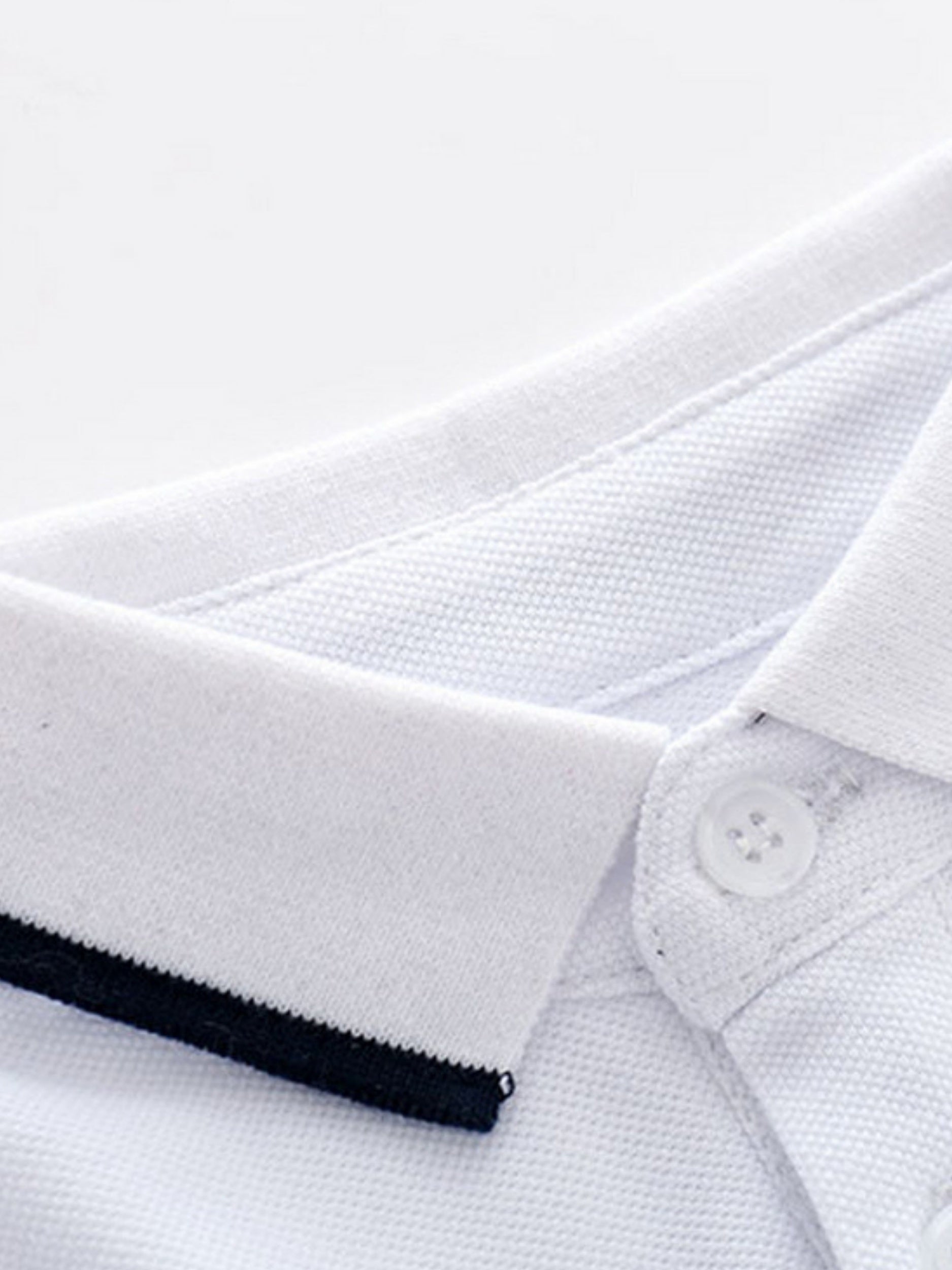 Yigitlar uchun paxta polo kofta va shortlar to'plami, bolalar va kichkina yoshdagi bolalar uchun, bahor yoz, oddiy rang