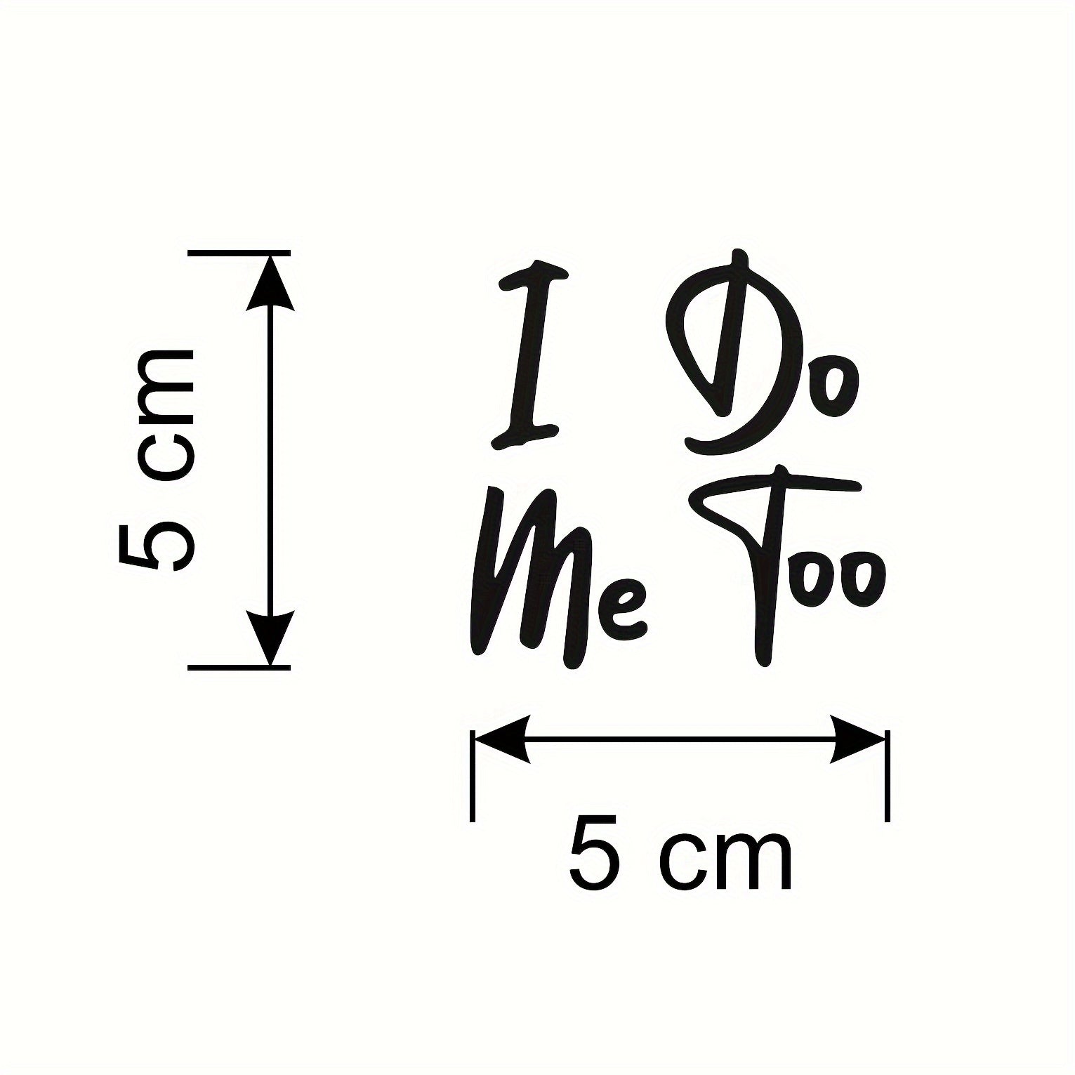 Wedding Shoe Decal Stickers Set for Bride and Groom White Black Adhesive Footwear Decoration