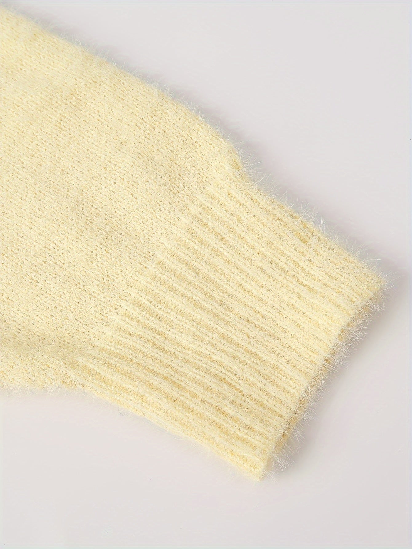 Plus-Size Sweater Knit Warm Pullover for Women Large Size Gray