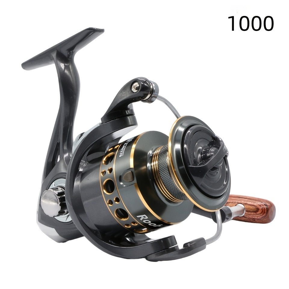 Ambidextrous Spinning Fishing Reel 5.2:1 Gear Ratio Saltwater Freshwater Durable Plastic