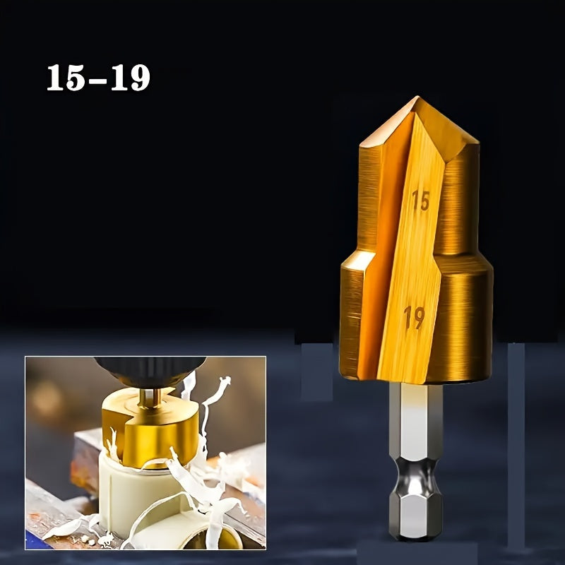 High-Speed Steel Pipe Expansion Drill Bit Set for Water Pipe Repair 20mm 25mm 32mm