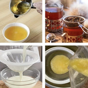 Filtro de malla fina de acero inoxidable para café y té para cocinar y preparar alimentos