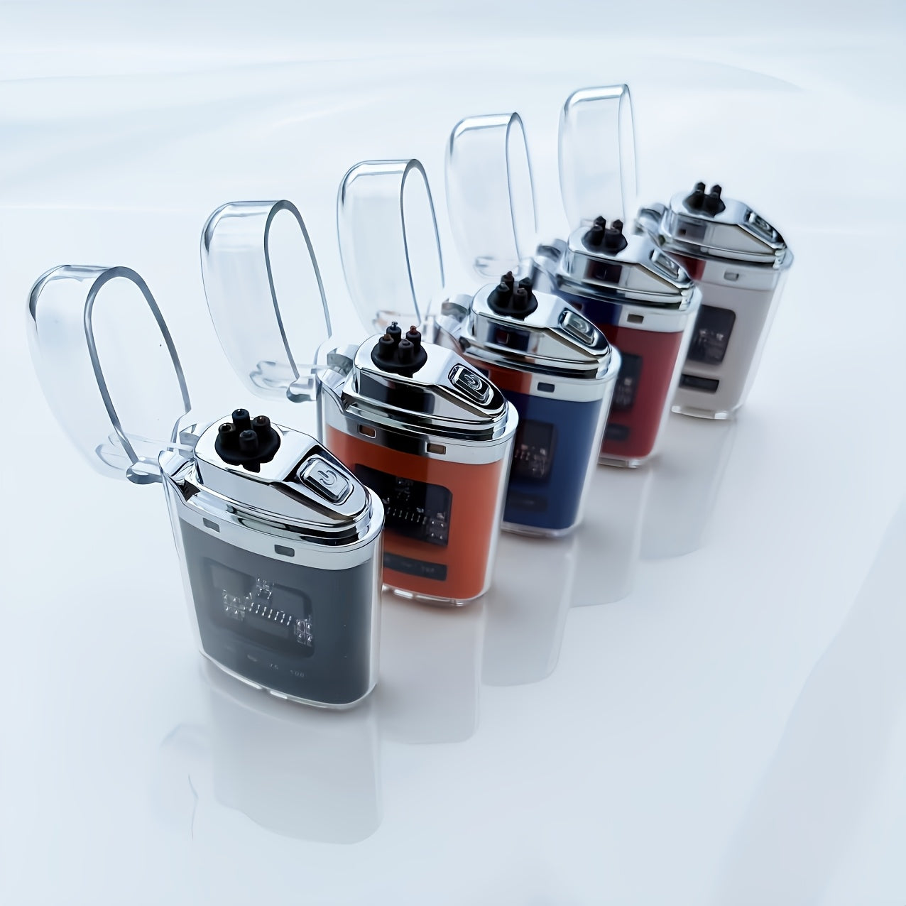 Men's Plasma Lighter Flameless Windproof Rechargeable Camping Travel